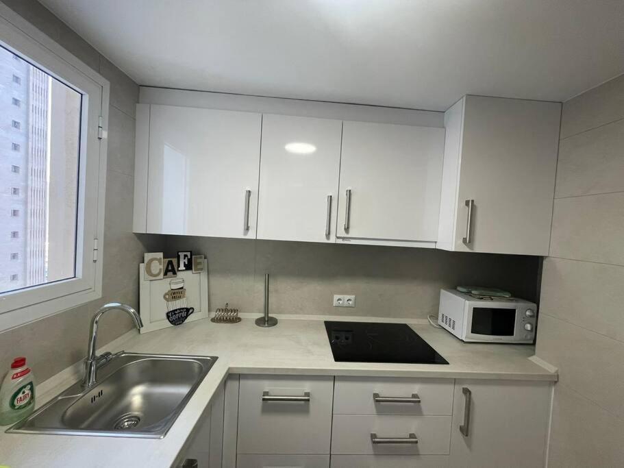 Centro Primera Linea Con Piscina Daire Benidorm Dış mekan fotoğraf