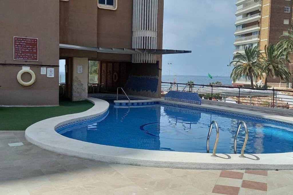 Centro Primera Linea Con Piscina Daire Benidorm Dış mekan fotoğraf